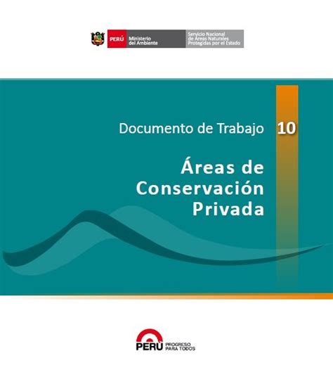 Descarga Pdf Documento Para Entender Las áreas De Conservación Privada