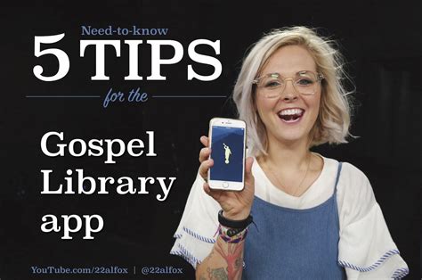 5 Tips To Get The Most Out Of The Gospel Library App Library App Lds