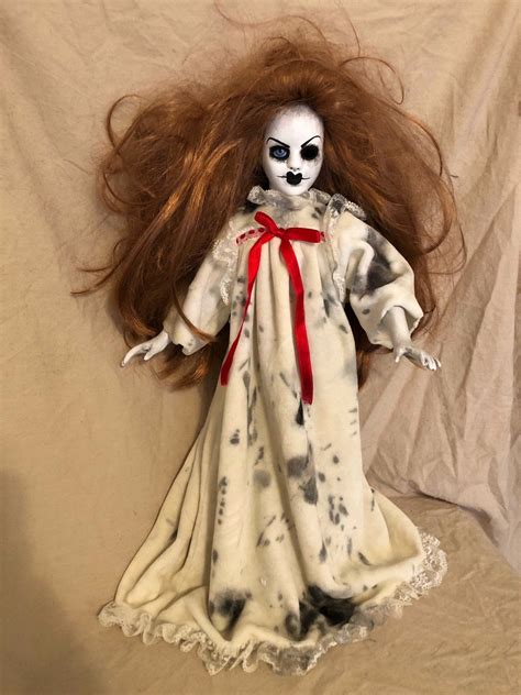 OOAK One Eye Nightgown Creepy Horror Doll Art By Christie Creepydolls Walmart Com