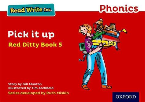 Buy Read Write Inc Phonics Red Ditty Book 5 Pick It Up By Gill Munton