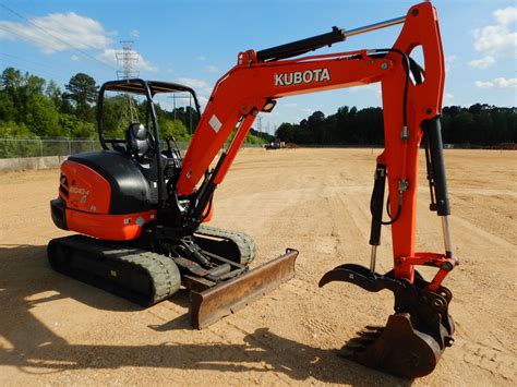 2016 Kubota Kx040 4 Excavator Mini Jm Wood Auction Company Inc