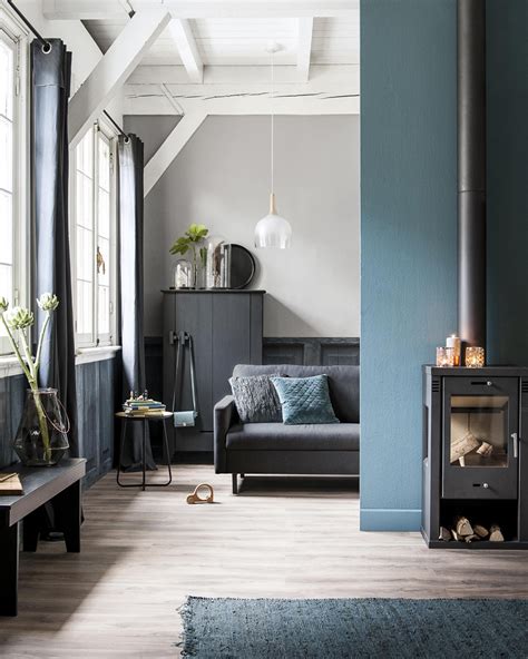 Un deco salon mur bleu gris expérimenté sera absolument fournir la fille populace plaisir de fabriquer modifications, particulièrement en direction de leurs deco salon mur bleu gris. Comment utiliser la couleur bleu canard dans sa déco ...