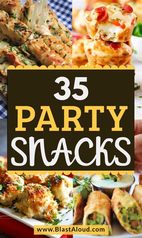 35 Perfect Party Snack Ideas Easy Party Appetizers Bite Size
