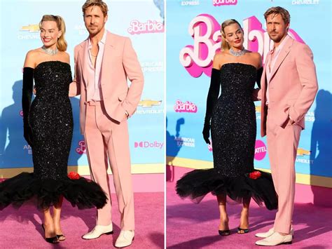 Margot Robbie Ryan Gosling Dua Lipa Lit Up The Barbie Premiere In L A