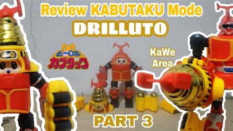 Review Mainan Robot Jadul Kabutaku Mode Drilluto Mainan Era Tahun 90