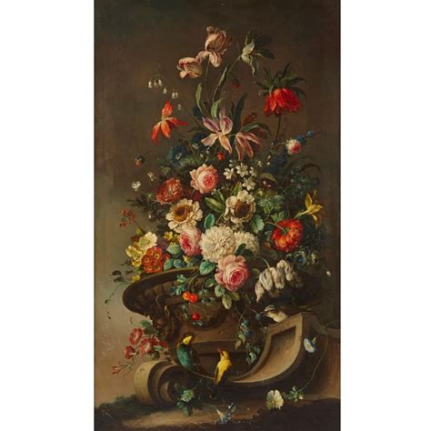 Unknown Pair Of Impressive Dutch Flower Paintings For Sale At 1stdibs