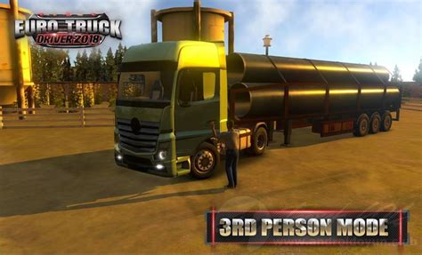 Want to know what driving a real truck feels like? Euro Truck Driver 2018 v1.9.1 MOD APK - PARA HİLELİ