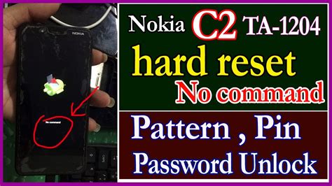 Nokia TA Hard Reset No Command Nokia C Hard Reset Format Screen Lock Drmc Nepal YouTube