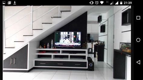 Tv built in under staircase television under stairs design ideas. Albums End farnichars O | Understairs storage, Stairs in ...