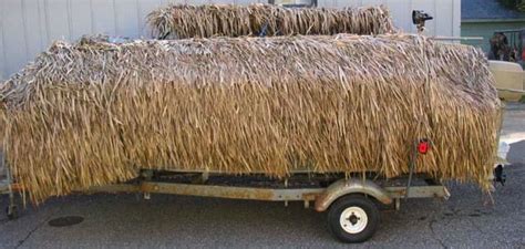 Duck Hunting Blinds Fast Grass Mats Duck Boat Blinds