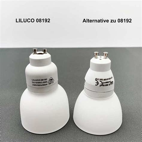 Der glasschirm wird durch einen bajonettverschluss mit dem leuchtmittel verbunden. Alternative zu LILUCO 08192 9W Leuchtmittel mit Glas 230 ...