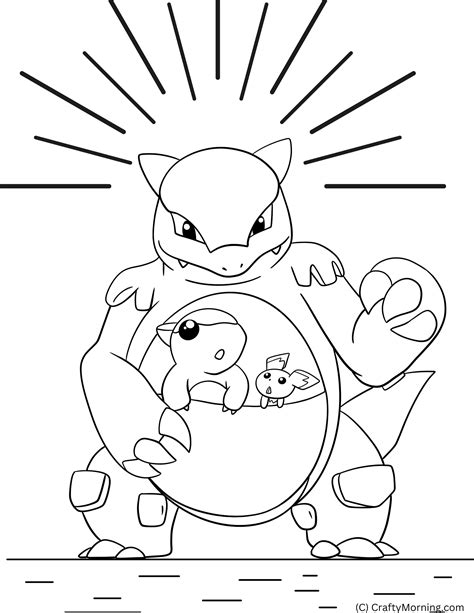 Free Pokemon Coloring Pages Crafty Morning