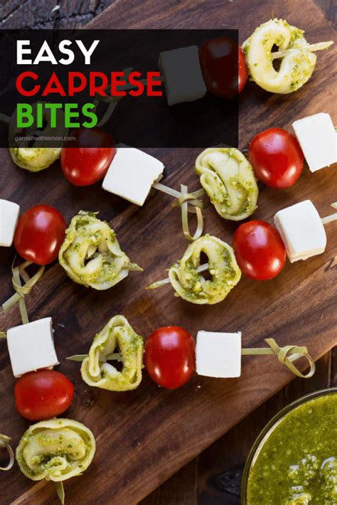 Want an italian option for snacking? Appetizers don't get much easier than these 4-ingredient Caprese Bites! #appetizers #parties # ...