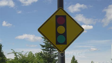 Traffic Sign For Signal Ahead Youtube