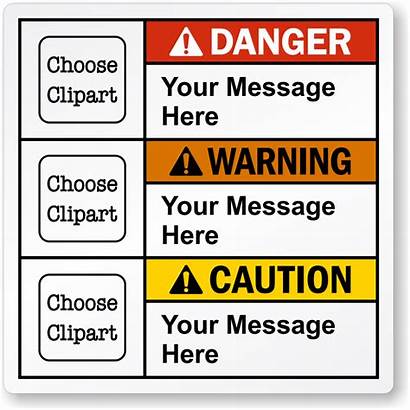Warning Caution Label Ansi Clipart Danger Labels