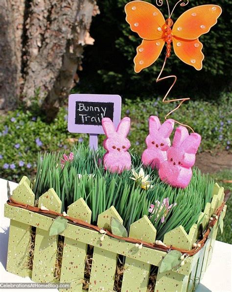 See more ideas about easter snacks, easter fun, easter. Easter Peeps Garden Centerpiece DIY - Celebrations at Home