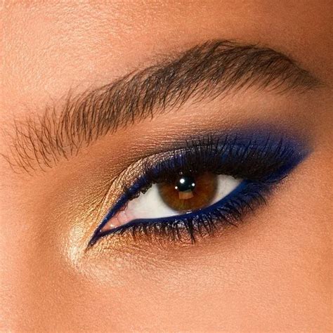 105 Best Makeup Colors For Brown Eyes Blue Eyeshadow Makeup Blue