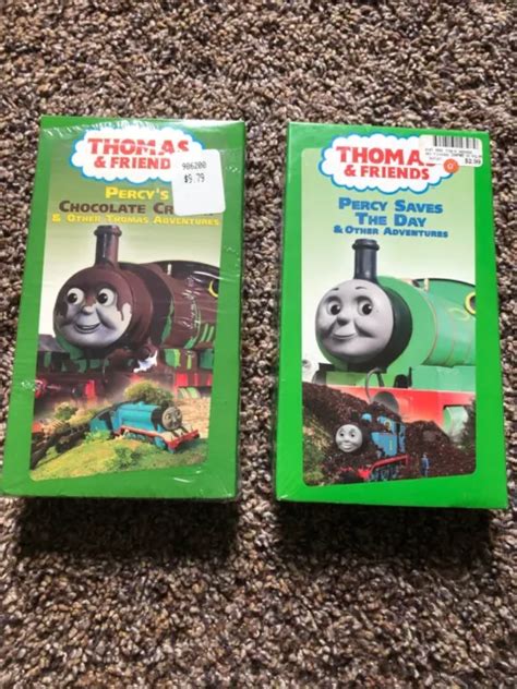 Brand New Percy S Chocolate Crunch Percy Saves Day Vhs Thomas Engine