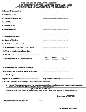 You may be in the united states. Kangra Cooperative Bank Scholarship Form - Fill Online ...