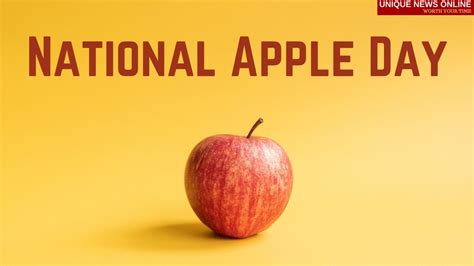 National Apple Day Us 2021 Wishes Hd Images Quotes Stickers And