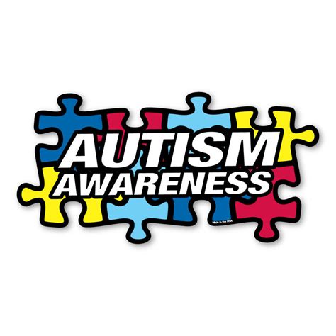 Autism Awareness Puzzle Sticker At Sticker Shoppe