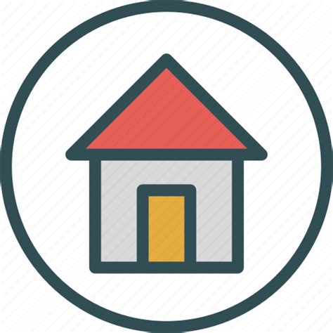 Circle Home House Icon