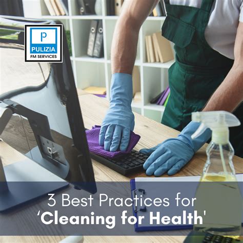 3 Best Practices For Cleaning For Health Pulizia Fm Services