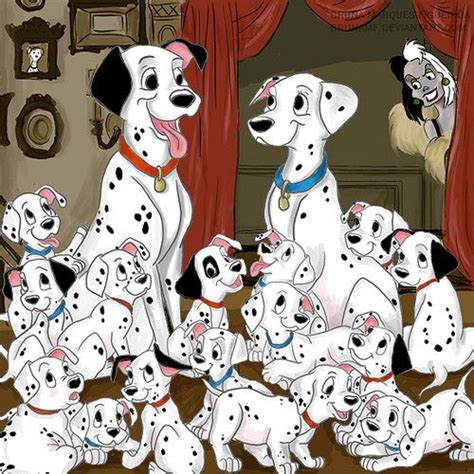 101 Dalmatians Fan Art 101 Dalmations Disney Cartoons Disney
