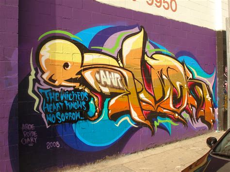 Revok Msk Awr Seventhletter Losangeles Graffiti Art Flickr