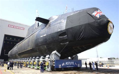 Royal Navy Unveils The Name Of Its Fifth Astute Class Submarine Hms