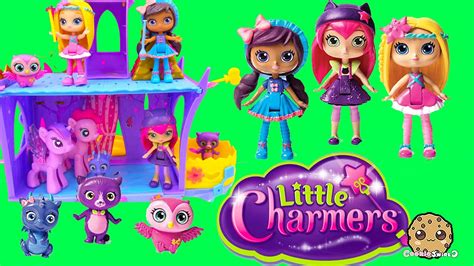 Little Charmers Hazel Lavender And Posie Dolls Unboxing At Pop Mlp