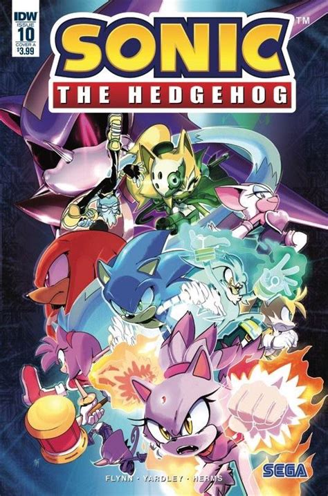 Cover A Of Idw Sonic The Hedgehog 10 By Adam Bryce Thomas Rcomicbooks