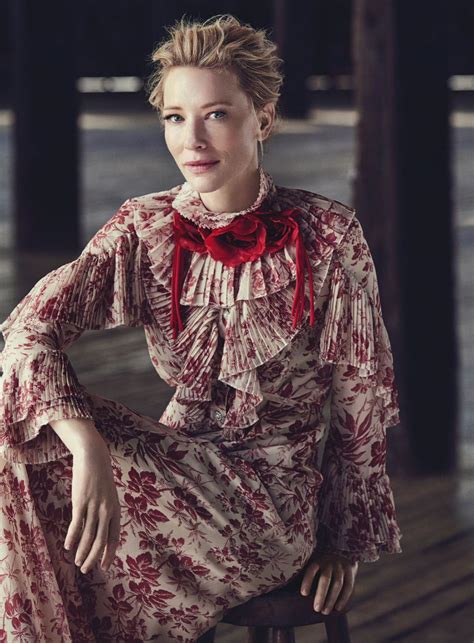 Cate Blanchett In Vogue Magazine Australia December 2015 Issue