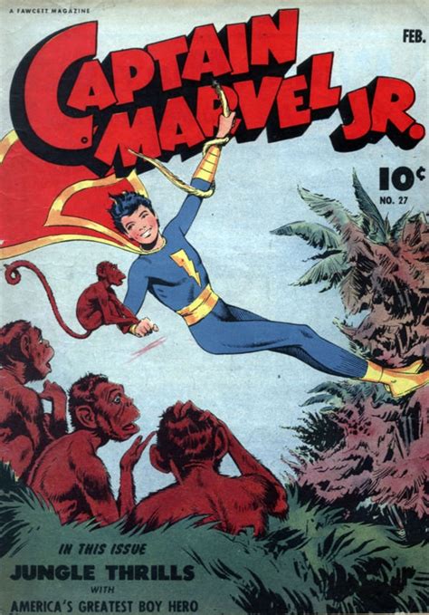 Captain Marvel Jr Comics Golden Age Rare Vintage Comics 1942 1953