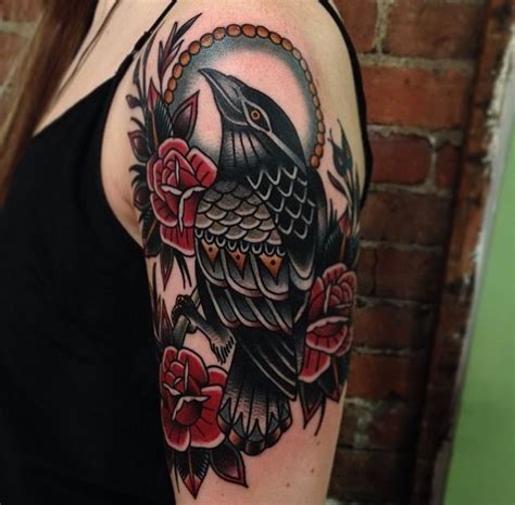 38 Superb Crow And Raven Tattoos Sortra