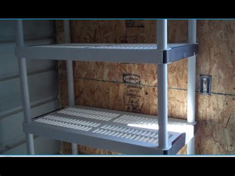 Home Depot HDX 5 shelf storage unit - YouTube