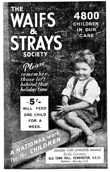 Waifs And Strays Society Childrens Society 8 September 1939