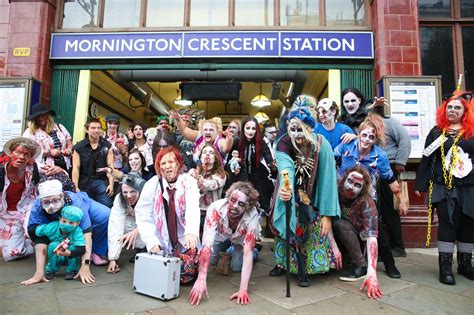 the walking undead apocalyptic scenes in london as flesh eating corpses pack streets and tube
