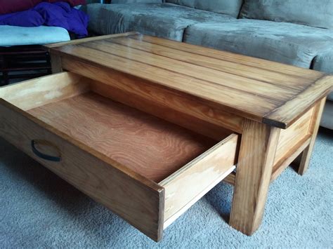 As any table in your home, your perfect coffee table deserves the right centerpiece that will embellish and accentuate its beauty.choose from a wide variety of designs. Ana White | Coffee table with a massive drawer!! - DIY ...
