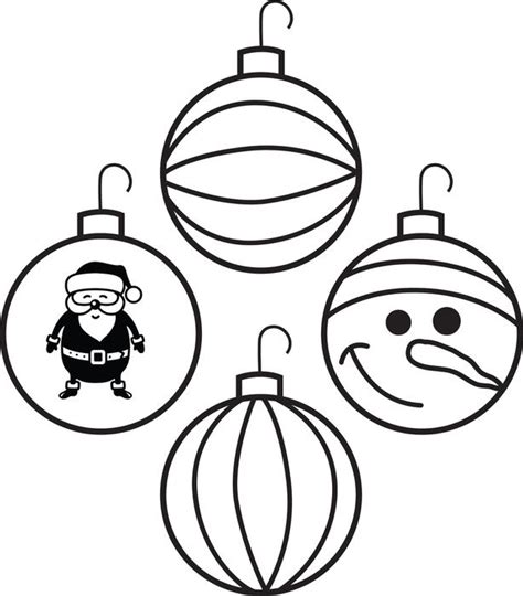 Maybe you would like to learn more about one of these? Christmas Ornaments Coloring Pages Printable at ...