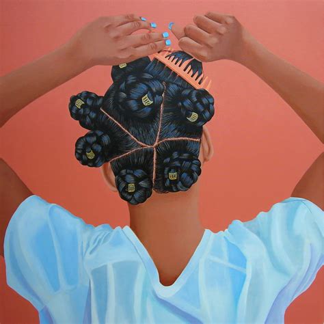 Vivid Paintings By Artist Jessica Spence Highlight The Beauty Of Black Hair