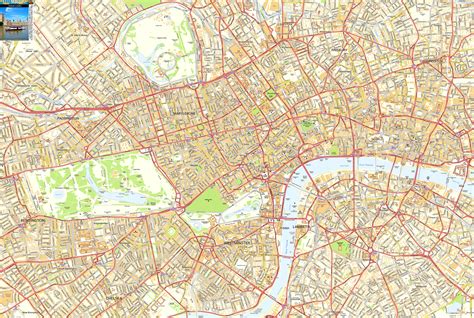 Street Map Of London City ~ Cinemergente