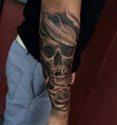 25 Craziest Skull Tattoos For Men To Look Really Badass