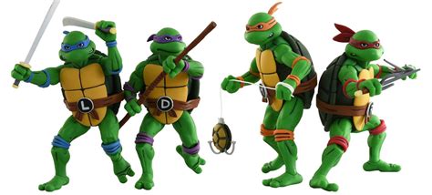 Cool Stuff Necas Animated Teenage Mutant Ninja Turtles Figures Get