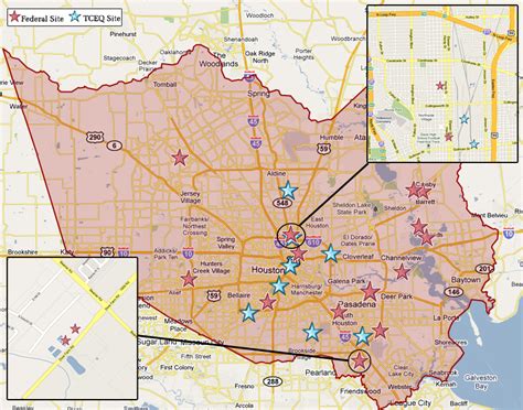 Harris County Map Texas Commission On Environmental Quality