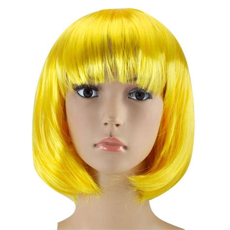 womens ladies short bob wig fancy dress cosplay wigs pop party costume ebay