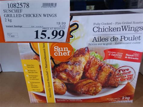 They also sell the foster farms & tyson chicken wing brands, but they are usually marked up a little bit. Costco Chicken Wings Uk : Costco Chicken Prices Eat Like No One Else - Costco is opening a ...