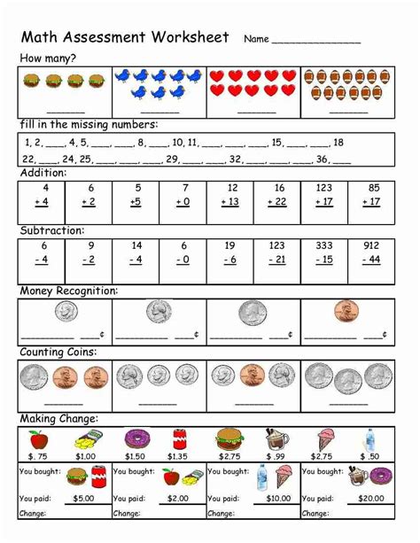 Free Special Education Worksheets