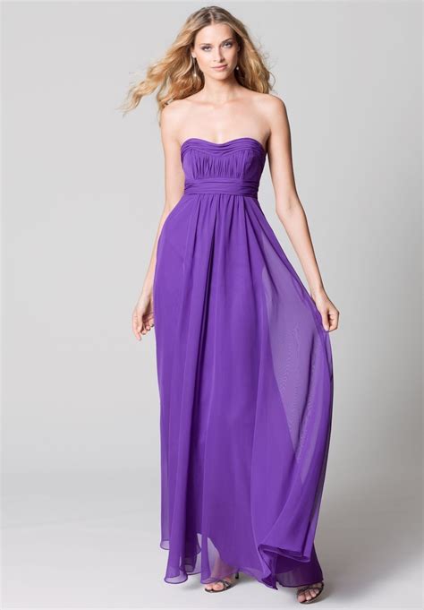 The color may be a little difference between the photos and objects due to the light and. Purple Bridesmaid Dress