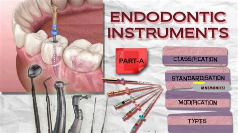 endodontic instruments classification and standardisation with mnemonics final year bds bibliodent